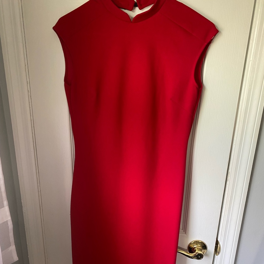 Red dress